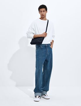 Men's Turned-Up Jeans