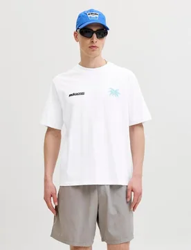 Jack & Jones - Camiseta de hombre manga corta con back print - jack & jones - FashionsVida