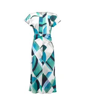Maxikleid petrol 48 damen - Joseph Ribkoff - FashionsVida