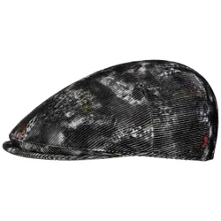 Osceola Fine Cord Flat Cap by Alfonso DEste - anthracite - Size: XL (60-61 cm)