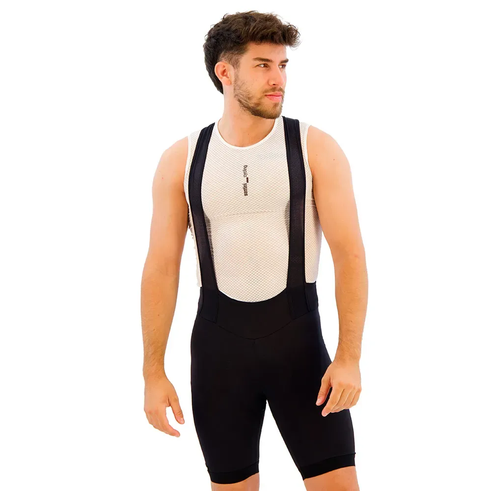Salopette Omnia Foam Bio Pad Black - Santini - FashionsVida