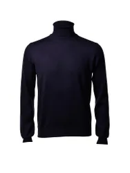 Rollkragenpullover bleu marine 50