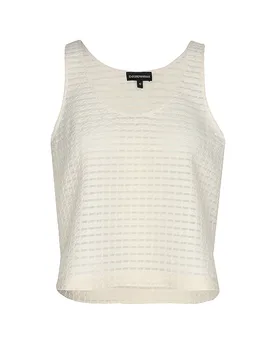 Emporio Armani Top crema 38 - Emporio armani - FashionsVida