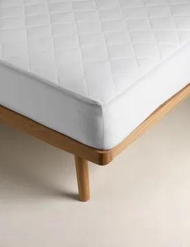 Advanced Allergy Protection Extra Deep Mattress Protector White - M&S - FashionsVida