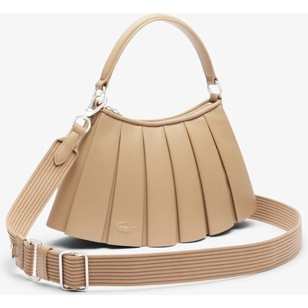 Bandoleras unisex de piel pequeño lenglen runway - Lacoste - FashionsVida