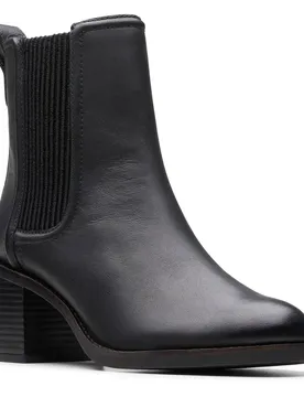 Bottines Chamberly Top Black Leather EU 39