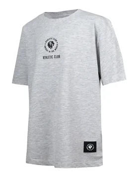 T-shirt à Manches Courtes Unique Text Grey 8 Années Garçon,Fille - Athletic Club - FashionsVida