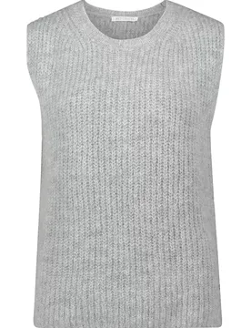 Strickpullover Kurz ohne Arm female