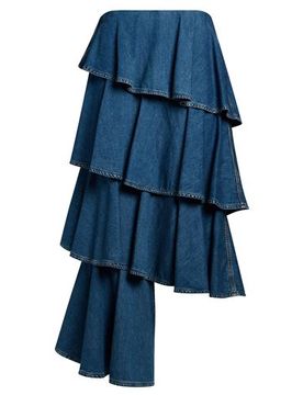 ALAÏA Jeansrock Damen Blau 32,34,36 Damen