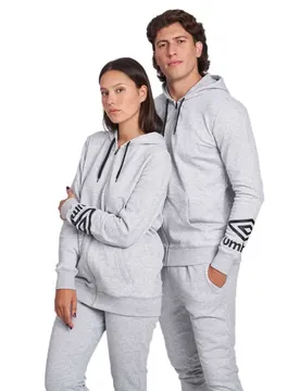 Sweat-shirt à Zip Fw Terrace Grey Marl XL Homme