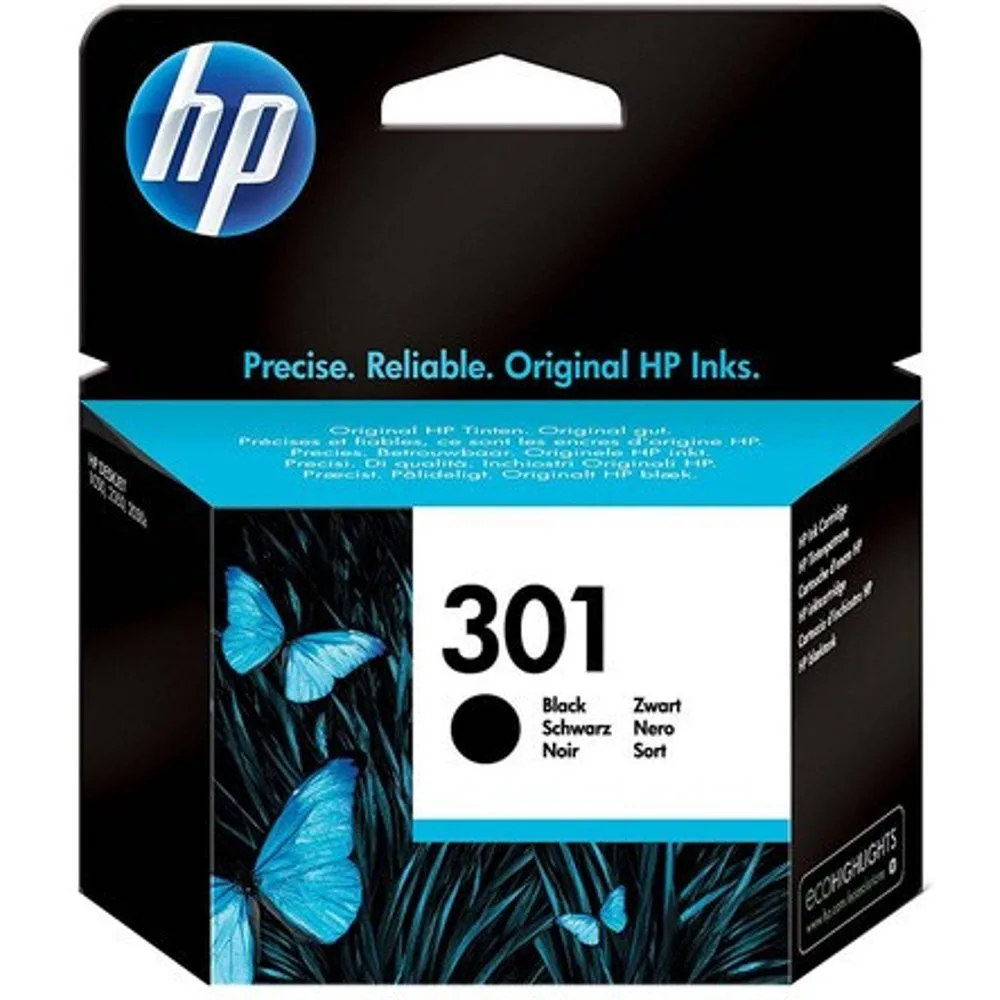 Cartucho de tinta original 301 (CH561EE) - HP - FashionsVida