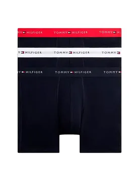 Boxers Um0um0387 Brief 3 Unità Primary Red / White / Desert Sky L