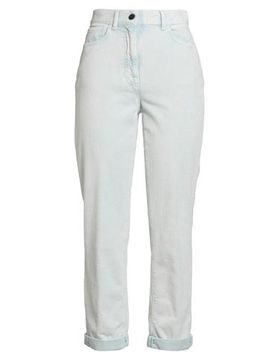 Hose Damen Himmelblau 38 Damen