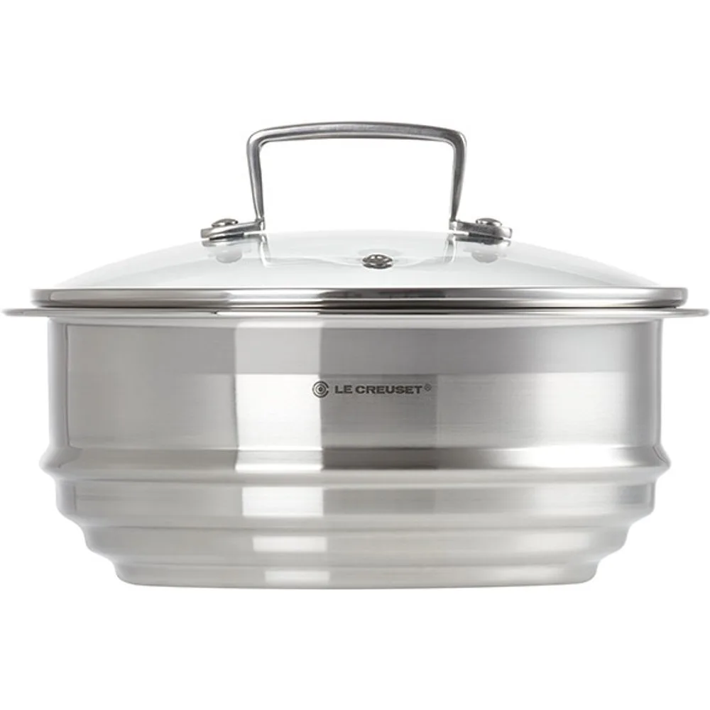 Vaporera con tapa de cristal - Le Creuset - FashionsVida