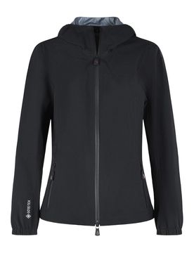 Moncler Giacca a vento nera Valles