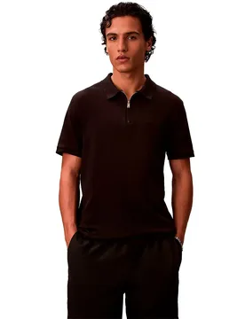 Polo à Manches Longues Lv04le255g Black L