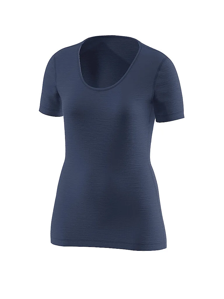 Löffler Camiseta interior ligera de merino para mujer azul oscuro 36 - LÖFFLER - FashionsVida