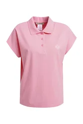 OVERSIZE POLO PIQUE T-SHIRT female