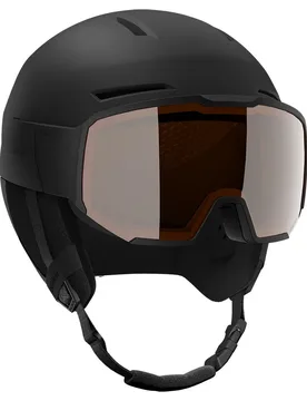 Casque Avec Visière Osmo Black 53-56 cm unisex - Salomon - FashionsVida
