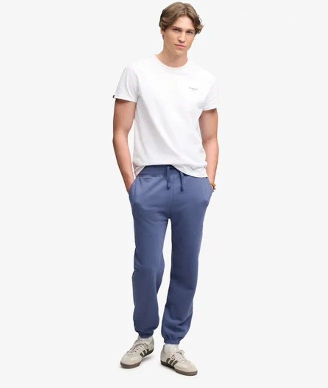 Superdry Herren Essential Jogginghose mit Schmaler Passform Navy - Größe: L - 79.99 - FashionsVida