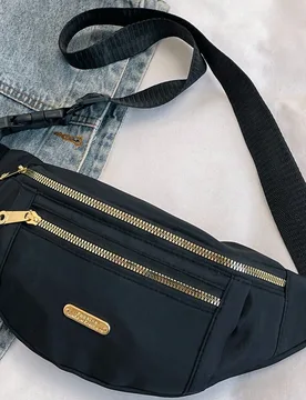 Bolso de cintura de moda para mujer, casual, para ir y venir, deportivo, portátil, bandolera con múltiples bolsillos, bolsa para teléfono - Shein - FashionsVida