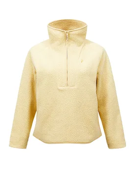 Suéter de mujer Nature Rush Pile 1/2 Zip amarillo M - Peak Performance - FashionsVida