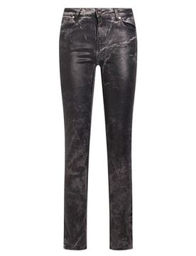 Jeanshose Damen Braungrau 26 Damen