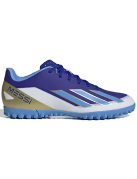 Fußballschuhe X Crazyfast Club TF Messi - Bleu - unisex - Size: 42 2/3 - Adidas - FashionsVida