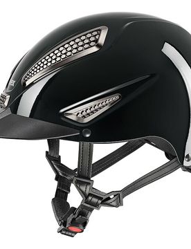 Reithelm perfexxion III shiny, black L-XL (59-61)
