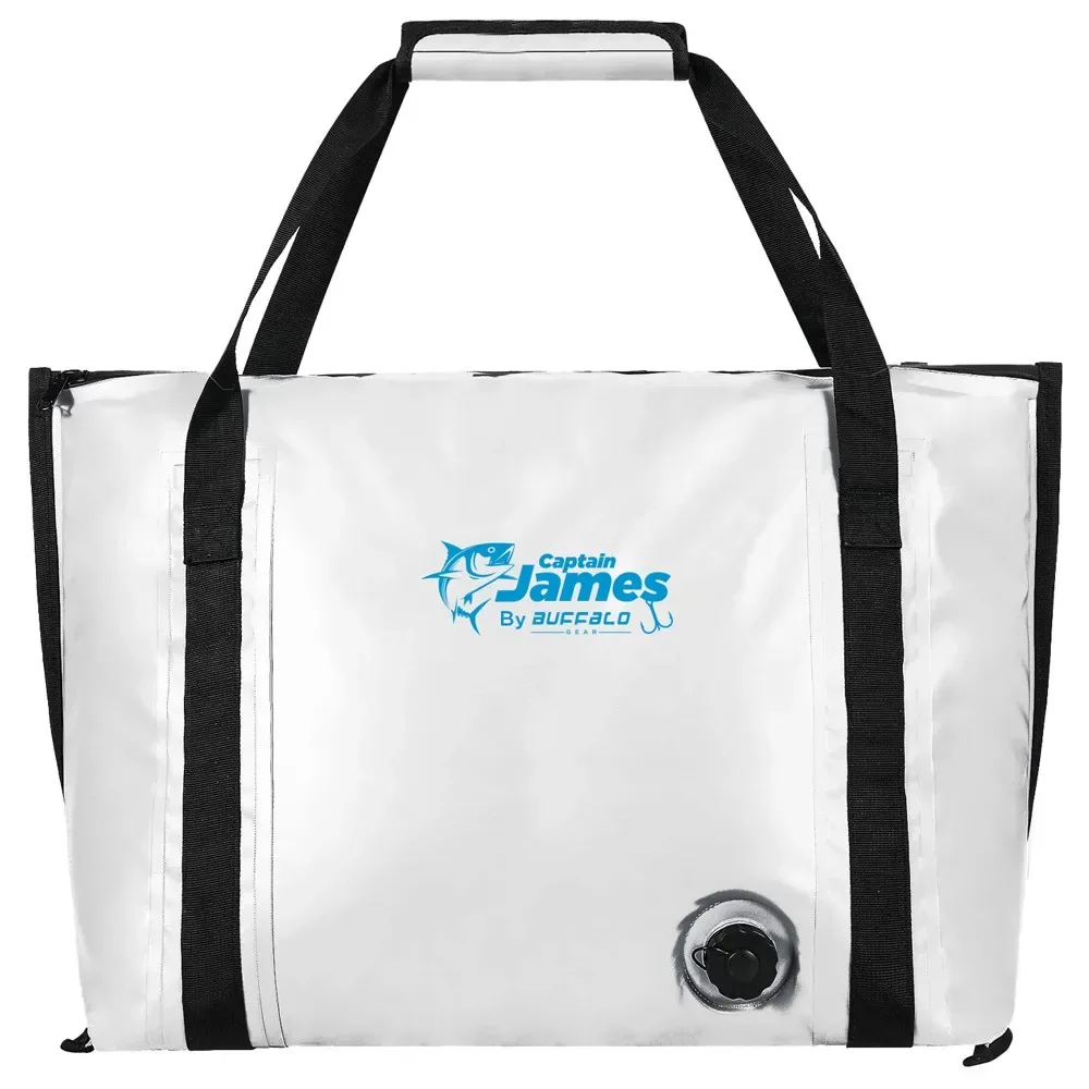 Buffalo Cooler Bag 35l White One Size unisex - Captain James - FashionsVida