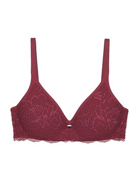 BH mit Bügel AMOURETTE CHARM sweet marsala dunkelrot 75B damen