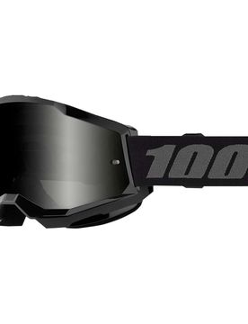 Maschera Moto Cross Enduro STRATA 2 SAND Black Lente Sm taglia un