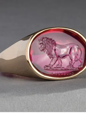 Domineering Luxury Gold Plated Lion Ring for Women Men Classic Ring Cocktail Party Ring Trendy Anniversary Jewelry Gifts - Aliexpress - FashionsVida