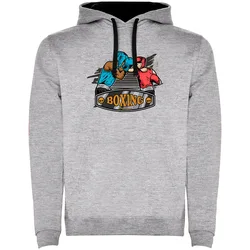 Sweat à Capuche Boxing Two-colour Heather Grey / Black M