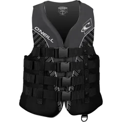 Iso vest chaleco p chalecos salvavidas Negro (XXL)
