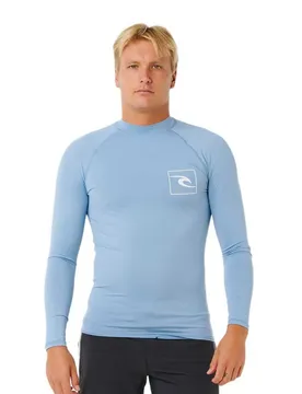 Rash Guard Manches Longues Streamline Upf Faded Denim XL