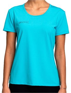 Corp camiseta montaña manga corta mujer Azul (XL)