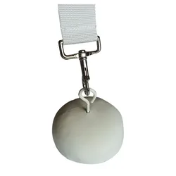Tennis Net Central Strap Weight White One Size