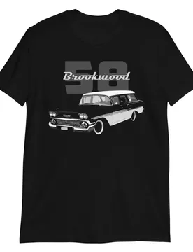 Brookwood Station Wagon Antique Car T-Shirt 100% Cotton O-Neck Short Sleeve Summer Casual Mens T-shirt Streetwear - Aliexpress - FashionsVida