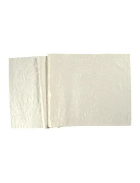 Mitteldecke COMO DAMAST 90x90cm Crema beige - Sander - FashionsVida