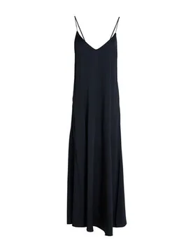 Maxi-Kleid Damen Nachtblau 1,3 Damen - forte_forte - FashionsVida