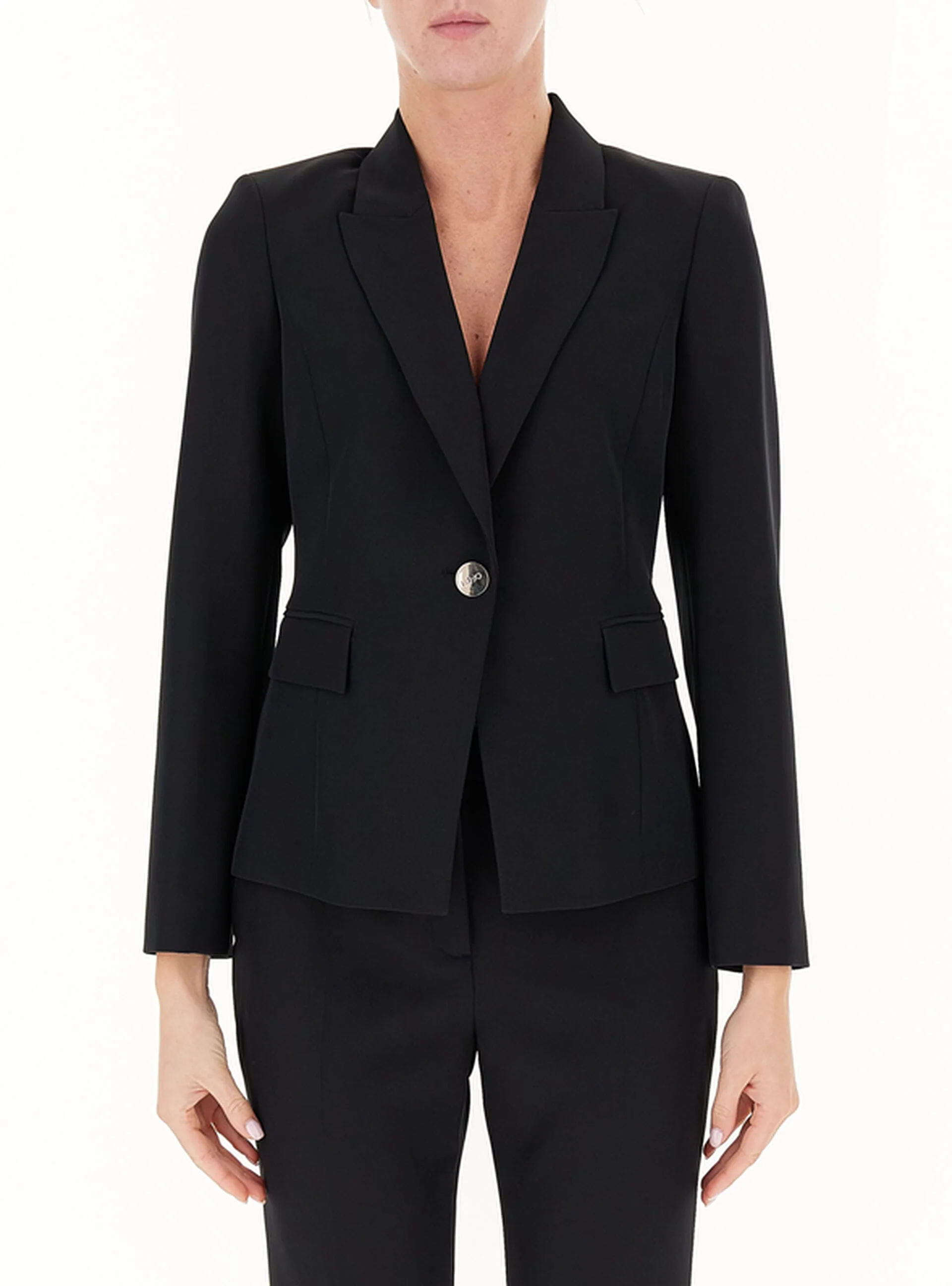 LIU JO Blazer monopetto NERO 44 - Liu jo - FashionsVida