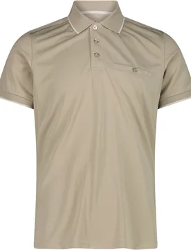 Man polo camiseta montaña manga corta hombre Marron (50) - CMP - FashionsVida