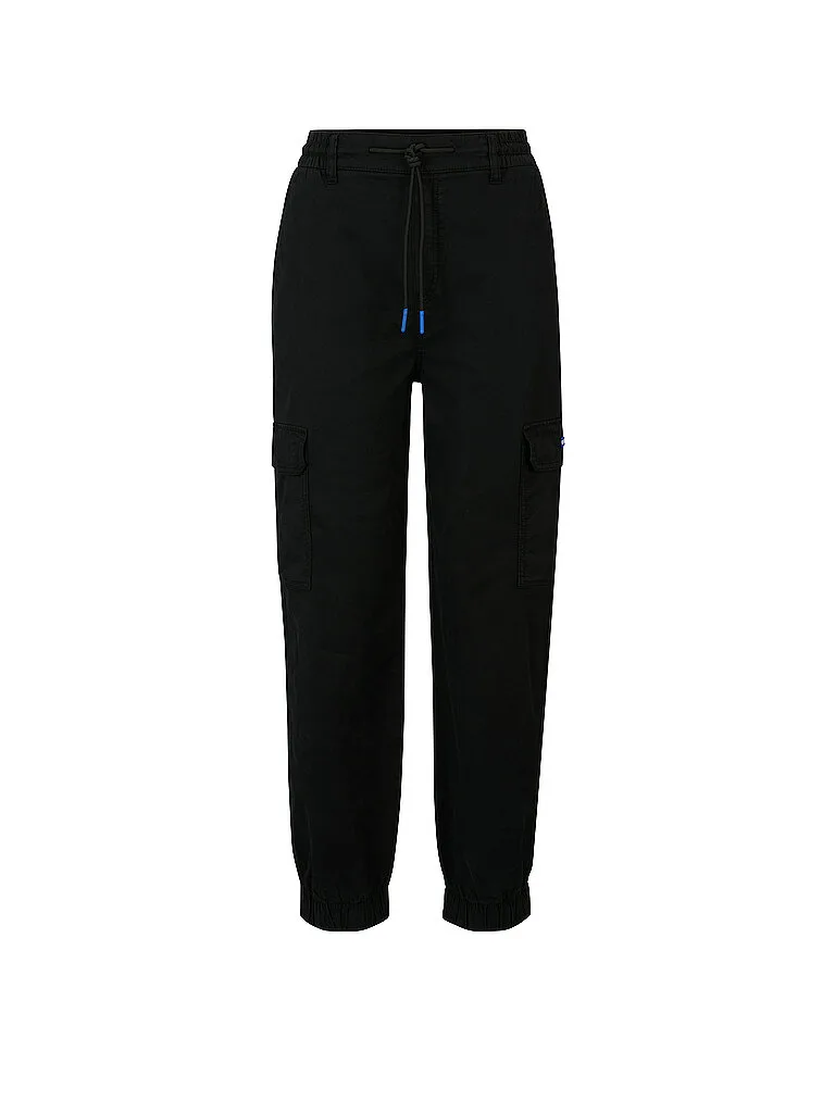 Hugo Pantaloni cargo relaxed fit HISUNE-1-D_B nero 38 - Hugo Boss - FashionsVida