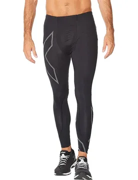 Mcs Run Leggings Black / Black Reflective XS Men - 2XU - FashionsVida