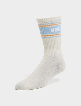 Jedlyn Varsity Crew Socks - Damen, Weiss - female - Size: 5-10UK