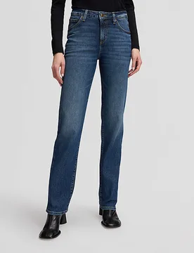 London Regular Straight Jean Freight Team Größe 27x29 female - Lee - FashionsVida