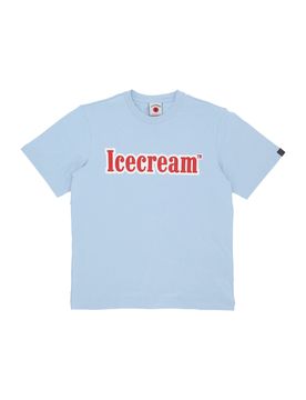 Maglietta Uomo Puff Print Logo Tee Blue