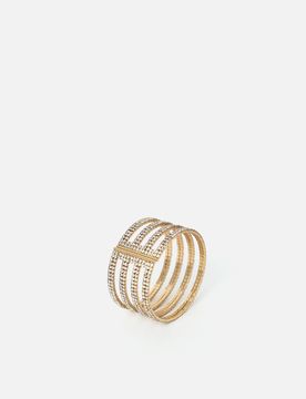 Jacinta bracciale rigido con strass