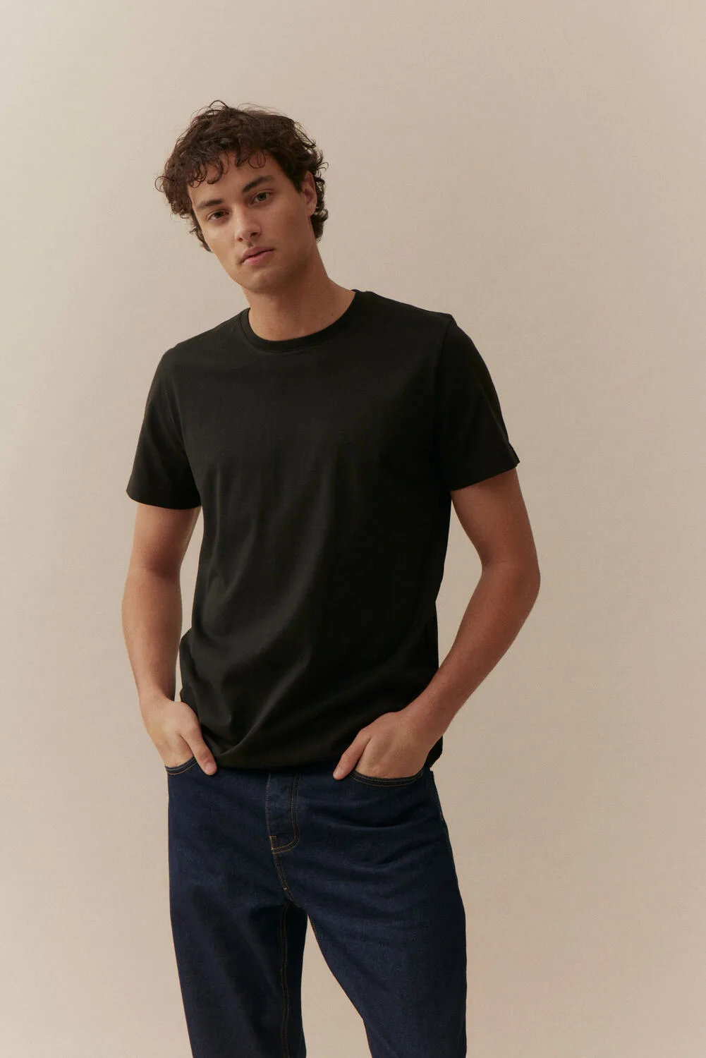 NOS Rdh.-Doppelpack Tshirt 1/2 male - S - FashionsVida